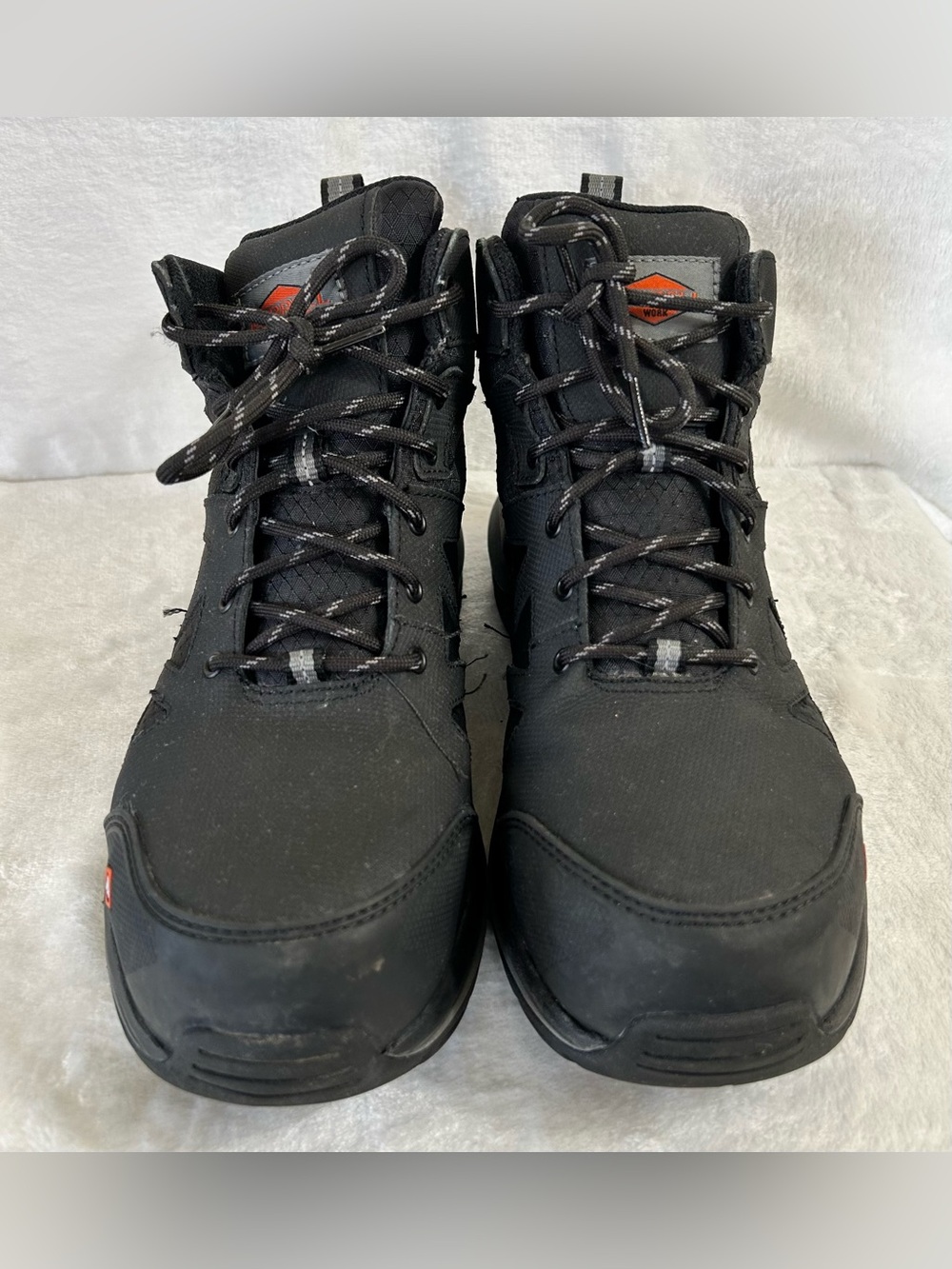 Merrell Men's Work Fullbench Speed Mid Carbon Fiber Boots Size 8.5 M Black - Picture 2 of 7